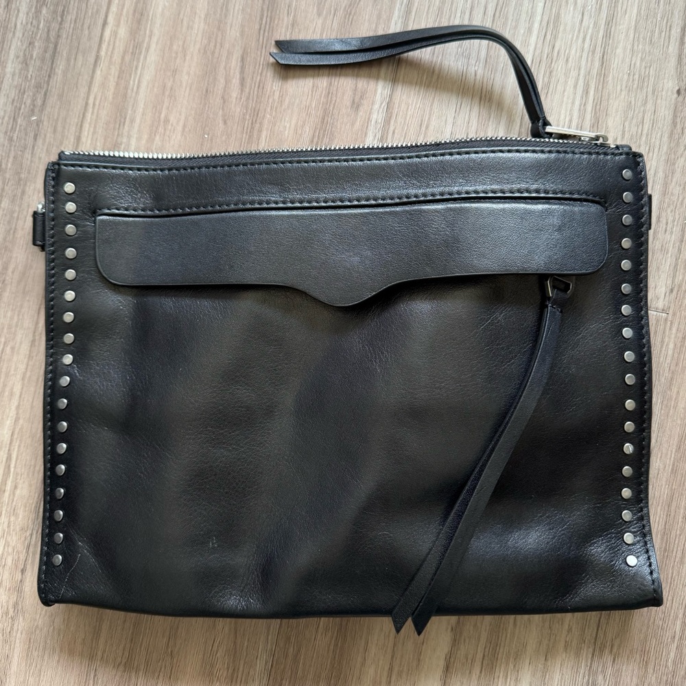 Rebecca Minkoff black clutch